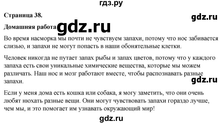 ГДЗ по окружающему миру 3 класс  Виноградова   часть 2. страница - 38, Решебник 2024