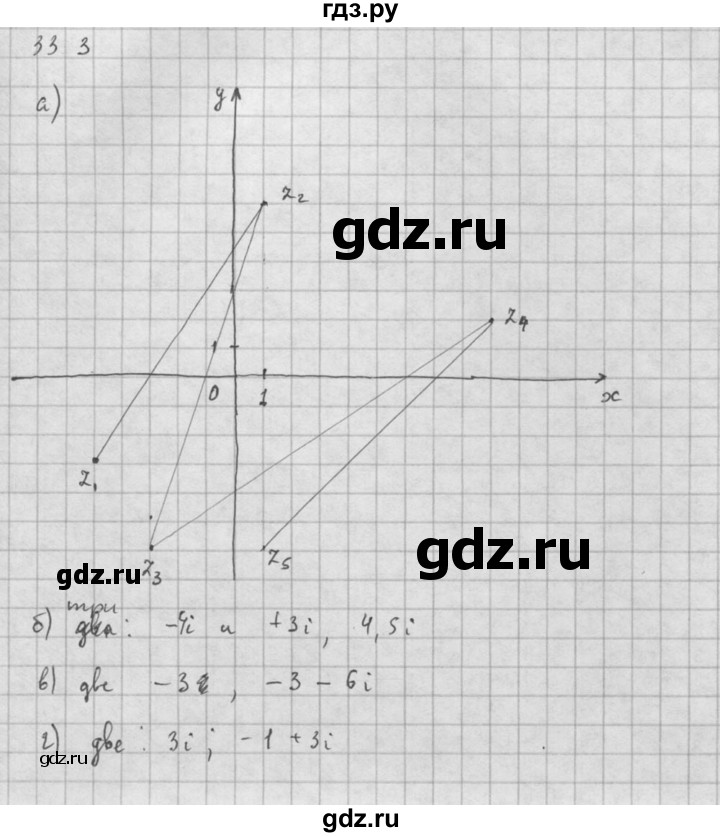 ГДЗ по алгебре 10 класс Мордкович Учебник, Задачник Базовый и углубленный уровень §33 - 33.3, Решебник к задачнику 2021