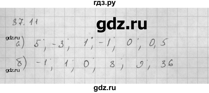 ГДЗ по алгебре 10 класс Мордкович Учебник, Задачник Базовый и углубленный уровень §37 - 37.11, Решебник к задачнику 2021