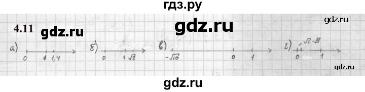 ГДЗ по алгебре 10 класс Мордкович Учебник, Задачник Базовый и углубленный уровень §4 - 4.11, Решебник к задачнику 2021