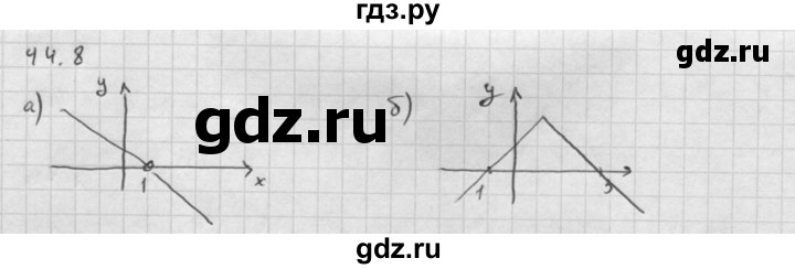 ГДЗ по алгебре 10 класс Мордкович Учебник, Задачник Базовый и углубленный уровень §44 - 44.8, Решебник к задачнику 2021