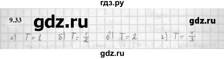 ГДЗ по алгебре 10 класс Мордкович Учебник, Задачник Базовый и углубленный уровень §9 - 9.33, Решебник к задачнику 2021