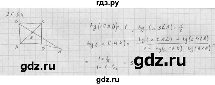 ГДЗ по алгебре 10 класс Мордкович Учебник, Задачник Базовый и углубленный уровень §25 - 25.24, Решебник к задачнику 2016
