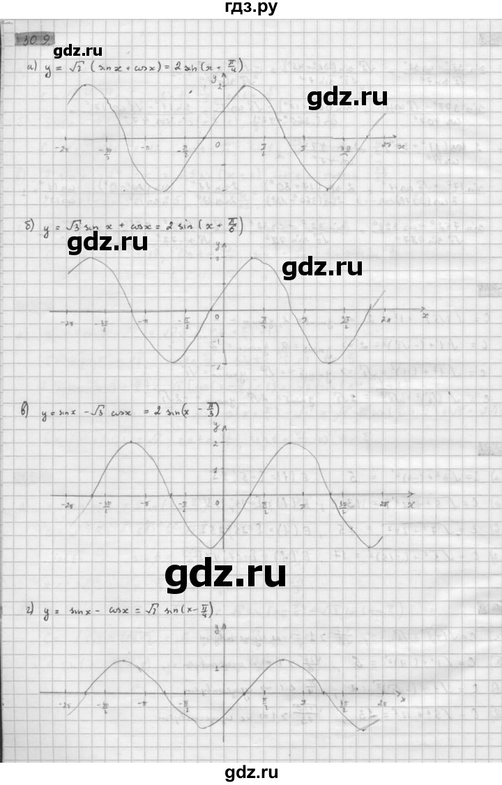 ГДЗ по алгебре 10 класс Мордкович Учебник, Задачник Базовый и углубленный уровень §30 - 30.9, Решебник к задачнику 2016