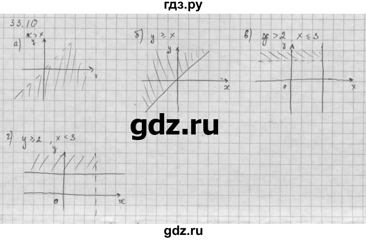 ГДЗ по алгебре 10 класс Мордкович Учебник, Задачник Базовый и углубленный уровень §33 - 33.10, Решебник к задачнику 2016