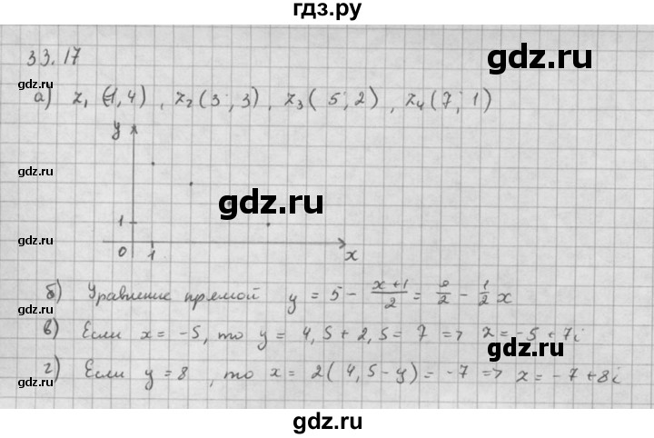 ГДЗ по алгебре 10 класс Мордкович Учебник, Задачник Базовый и углубленный уровень §33 - 33.17, Решебник к задачнику 2016