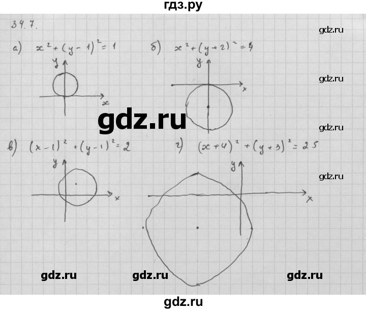 ГДЗ по алгебре 10 класс Мордкович Учебник, Задачник Базовый и углубленный уровень §34 - 34.7, Решебник к задачнику 2016