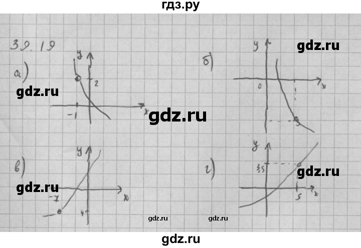 ГДЗ по алгебре 10 класс Мордкович Учебник, Задачник Базовый и углубленный уровень §39 - 39.19, Решебник к задачнику 2016