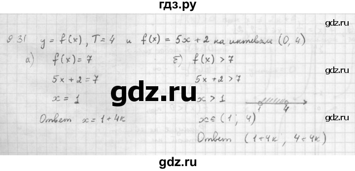 ГДЗ по алгебре 10 класс Мордкович Учебник, Задачник Базовый и углубленный уровень §9 - 9.31, Решебник к задачнику 2016