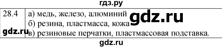 ГДЗ по физике 8 класс Ханнанова рабочая тетрадь (Перышкин) Базовый уровень § 28 - 4, Решебник 2024