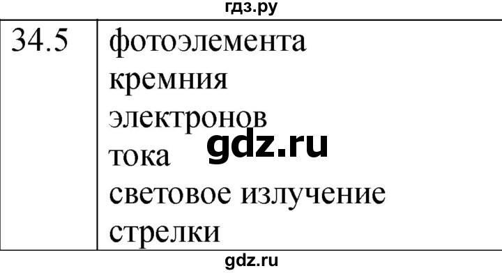 ГДЗ по физике 8 класс Ханнанова рабочая тетрадь (Перышкин) Базовый уровень § 34 - 5, Решебник 2024