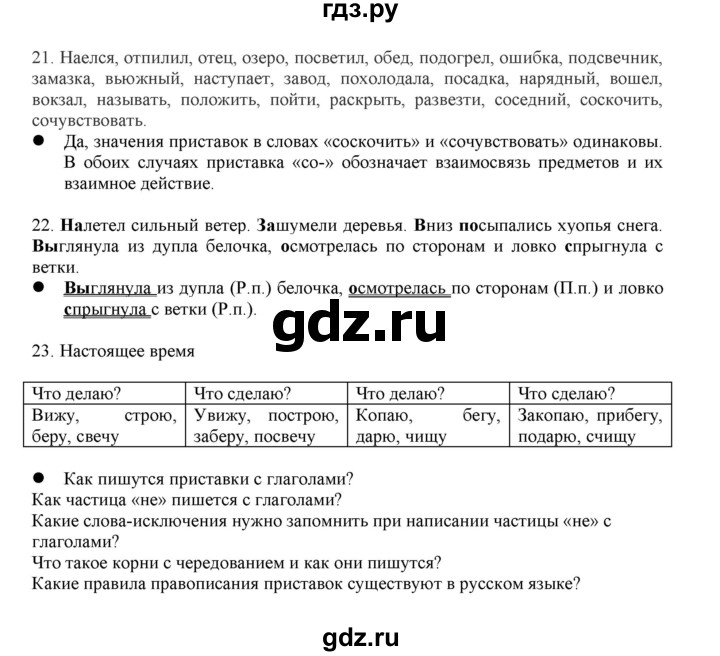 ГДЗ по русскому языку 3 класс Желтовская   часть 2. страница - 55, Решебник 2023