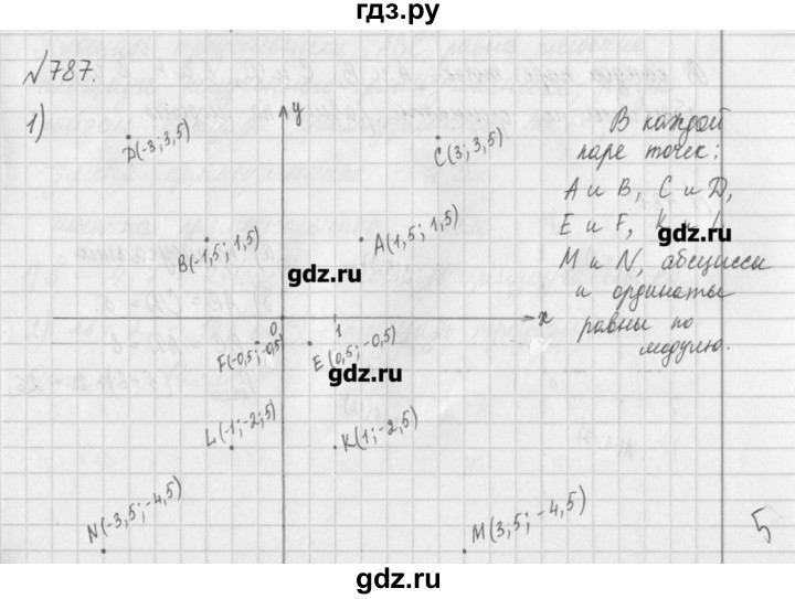 ГДЗ по математике 6 класс Истомина   упражнение - 787, Решебник