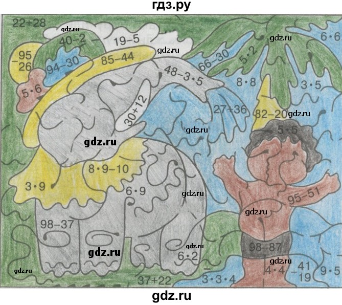 ГДЗ по математике 3 класс Бененсон рабочая тетрадь (Аргинская)  тетрадь №1. страница - 27, Решебник