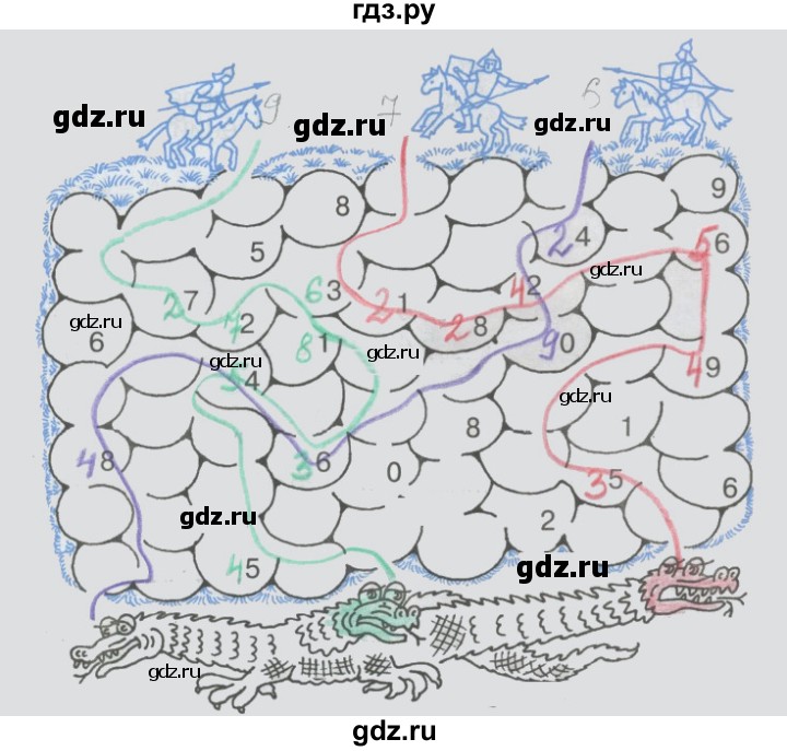 ГДЗ по математике 3 класс Бененсон рабочая тетрадь (Аргинская)  тетрадь №2. страница - 2, Решебник