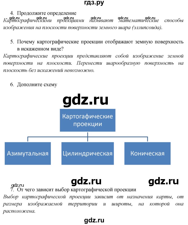 ГДЗ по географии 7 класс  Николина мой тренажер (Алексеев)  страница - 5, Решебник 2015