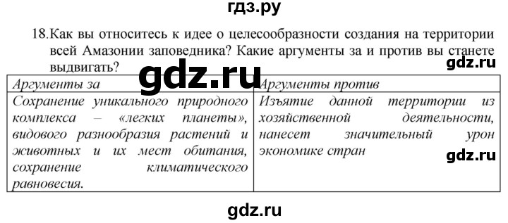 ГДЗ по географии 7 класс  Николина мой тренажер (Алексеев)  страница - 52, Решебник 2015