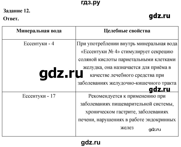 ГДЗ по географии 9 класс  Николина Мой тренажер  Европейский Юг - 12, Решебник 2024