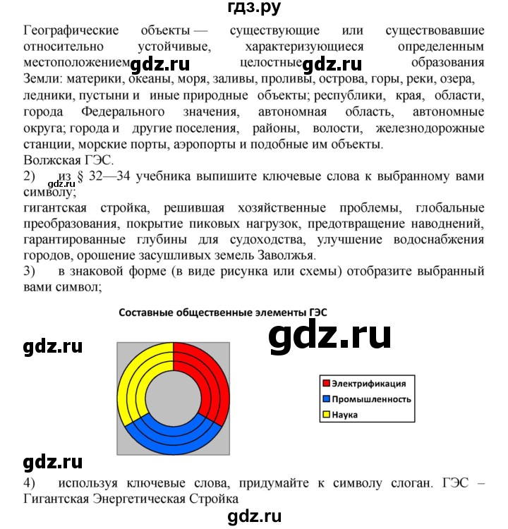 ГДЗ по географии 9 класс  Николина Мой тренажер  Поволжье - 6, Решебник 2016