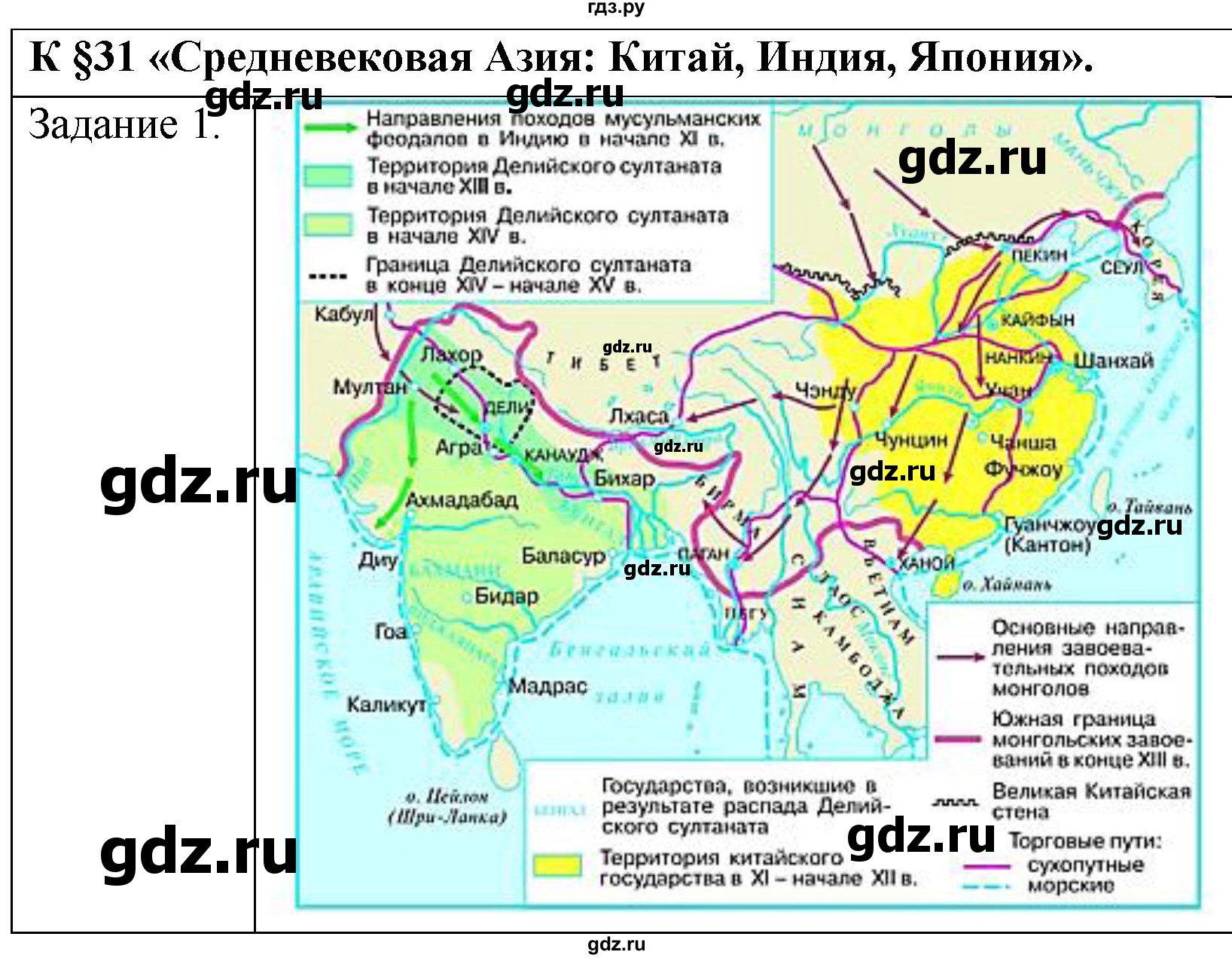 ГДЗ по истории 6 класс  Крючкова рабочая тетрадь Средние века (Агибалов)  страница - 97, Решебник 2018