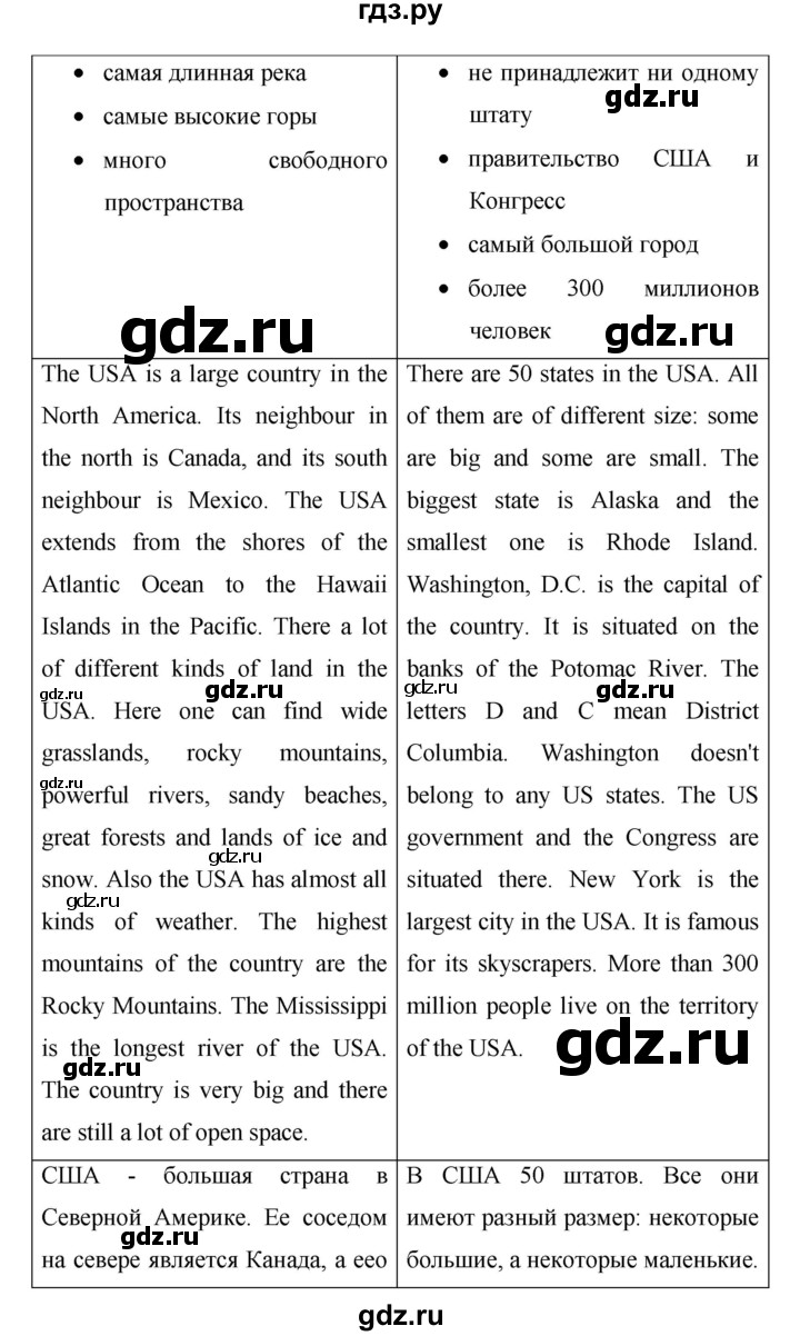 ГДЗ по английскому языку 6 класс Афанасьева   часть 2. страница - 34, Решебник к учебнику 2023