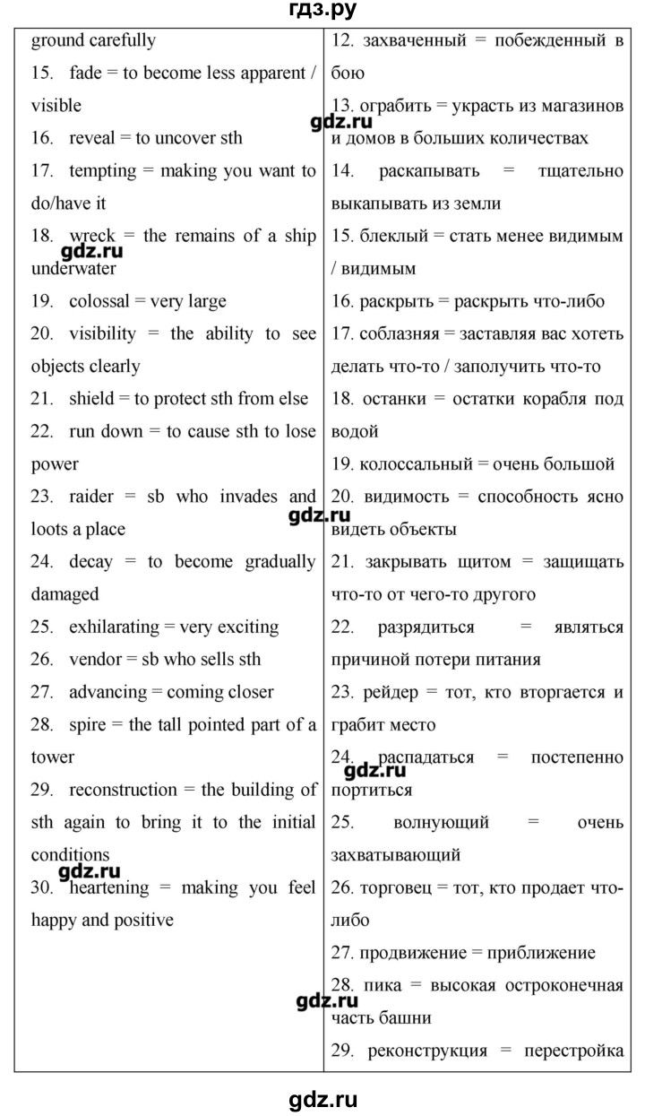 ГДЗ страница 114 английский язык 9 класс starlight Баранова, Дули
