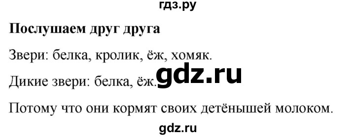 ГДЗ по окружающему миру 1 класс  Виноградова   часть 2. страница - 45, Решебник 2023