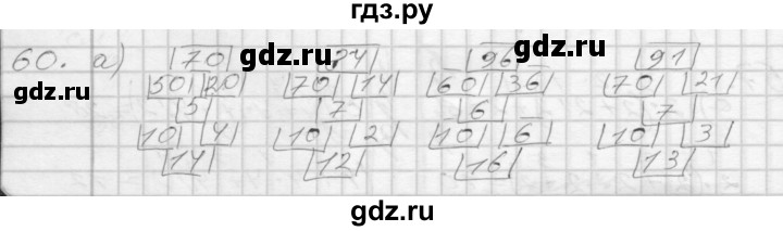 ГДЗ по математике 3 класс Истомина рабочая тетрадь  часть №2 - 60, Решебник №1