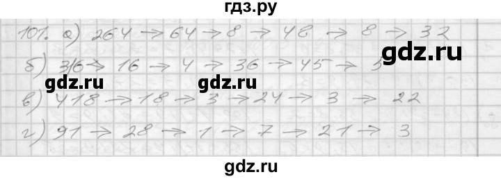 ГДЗ по математике 3 класс Истомина рабочая тетрадь  часть 1 - 101, Решебник 2022