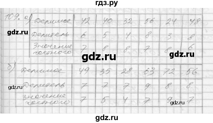 ГДЗ по математике 3 класс Истомина рабочая тетрадь  часть 1 - 109, Решебник 2022