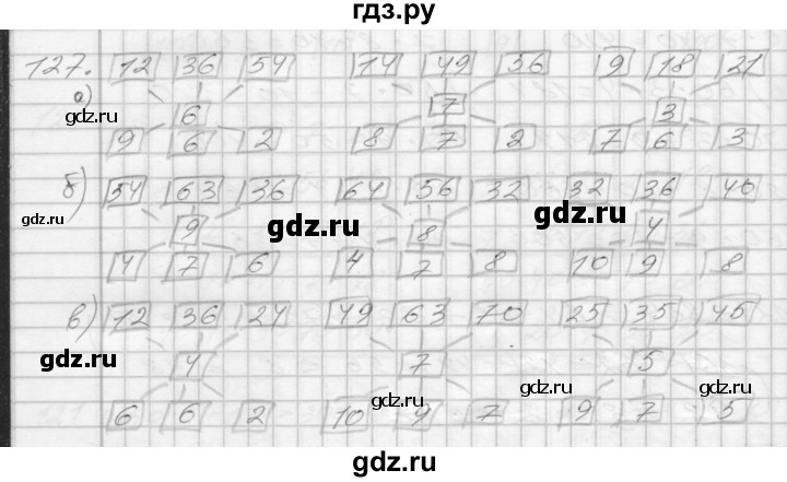 ГДЗ по математике 3 класс Истомина рабочая тетрадь  часть 1 - 127, Решебник 2022