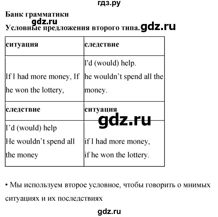 ГДЗ по английскому языку 8 класс Комарова рабочая тетрадь  страница - 110, Решебник 2016