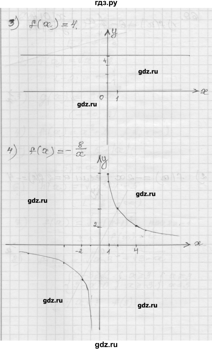 ГДЗ по алгебре 9 класс Мерзляк дидактические материалы  вариант 1 - 69, Решебник