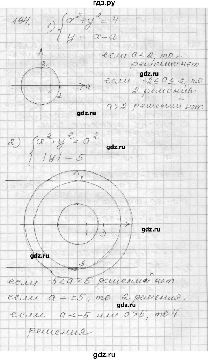 ГДЗ по алгебре 9 класс Мерзляк дидактические материалы  вариант 2 - 134, Решебник