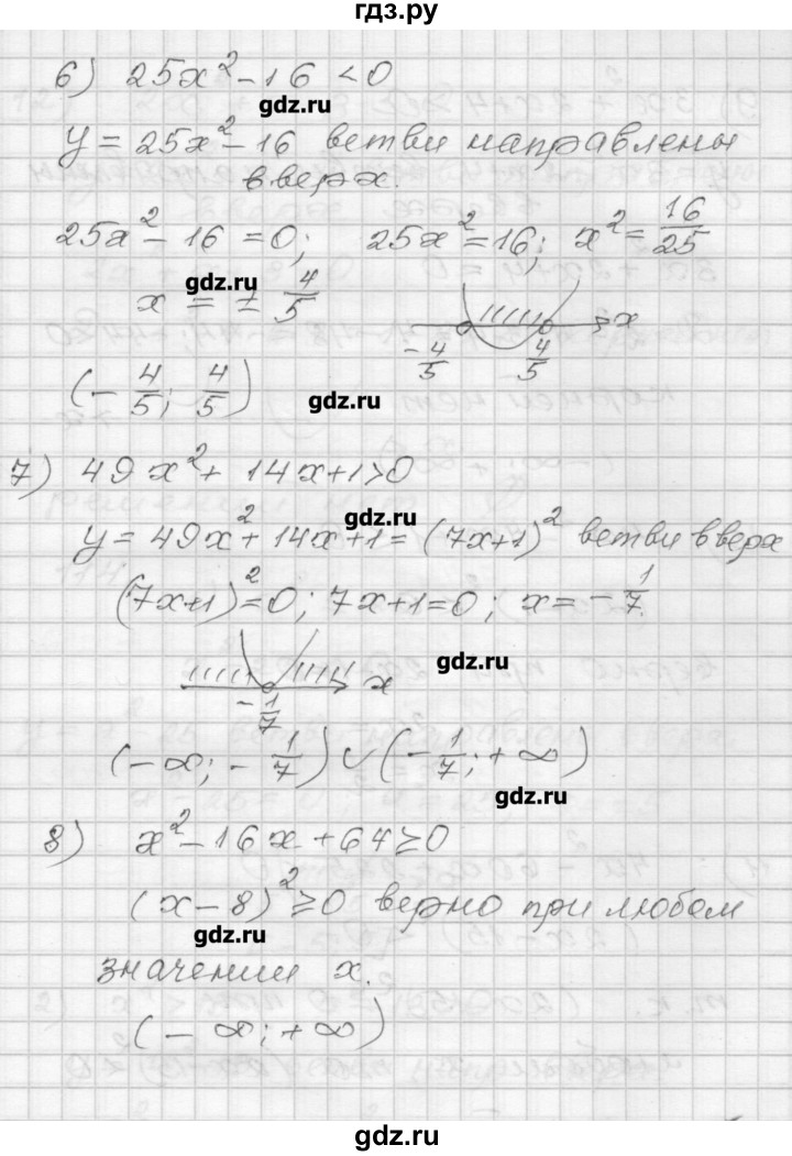 ГДЗ по алгебре 9 класс Мерзляк дидактические материалы  вариант 3 - 113, Решебник