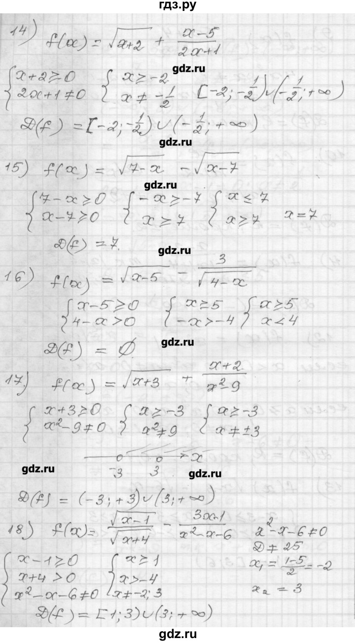 ГДЗ по алгебре 9 класс Мерзляк дидактические материалы  вариант 3 - 67, Решебник
