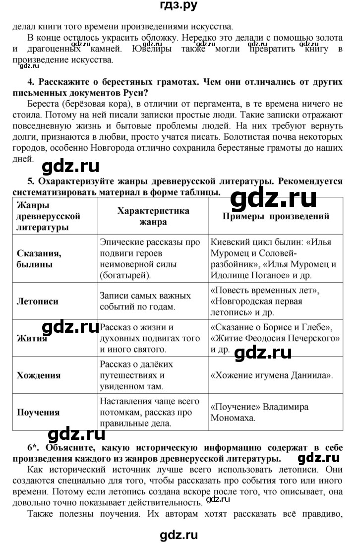 ГДЗ по истории 6 класс  Пчелов История России  параграф - § 14, Решебник