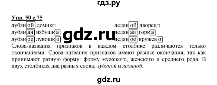 Русский 4 класс упр 157. Гдз русский Чуракова 2 класс. Упражнение 50 по русскому языку 2 класс 2 часть. Гдз по русскому 2 класс Чуракова. Гдз по русскому языку 2 класс Чуракова.