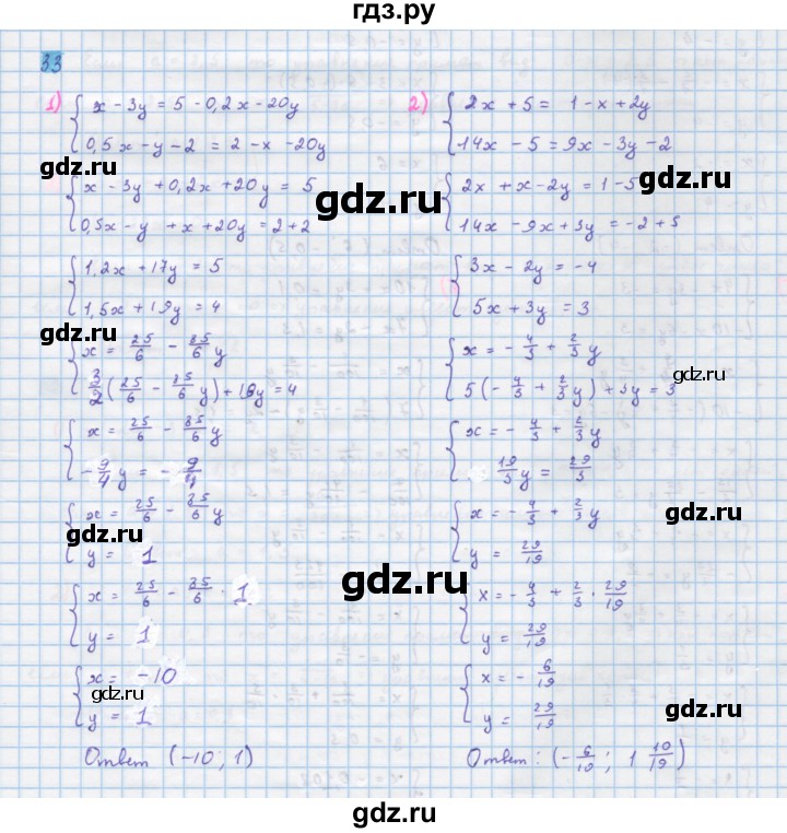 ГДЗ по Алгебре для 10 класса Колягин Ю.М., Ткачева М.В., Федорова Н.Е., Шабунин М.И. на 5
