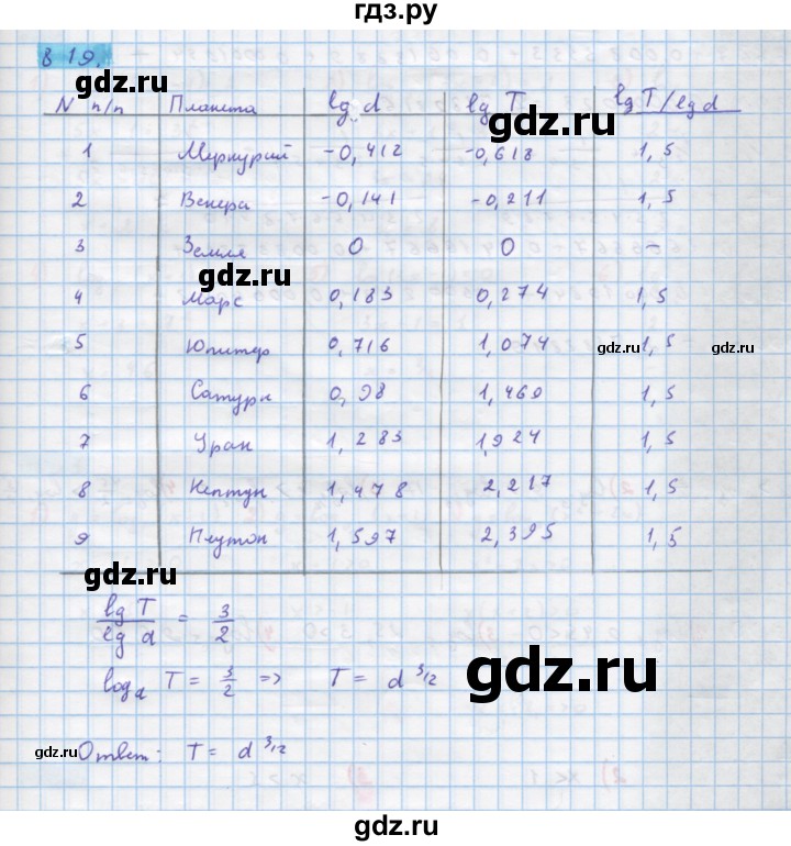 ГДЗ по алгебре 10 класс Колягин  Базовый и углубленный уровень упражнение - 819, Решебник