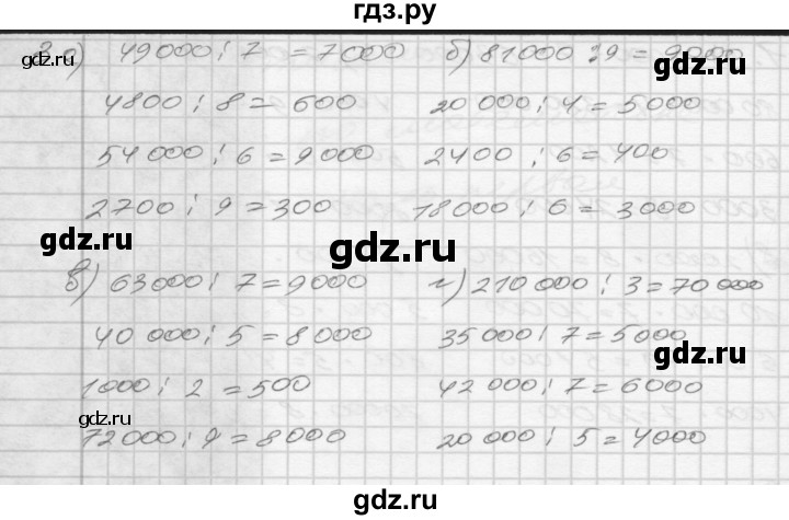 ГДЗ по математике 4 класс Истомина рабочая тетрадь  часть 1 - 3, Решебник 2015 №1