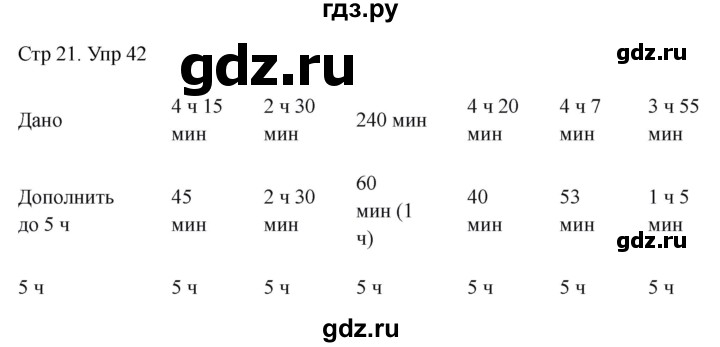 ГДЗ по математике 4 класс Истомина рабочая тетрадь  часть 2 - 42, Решебник 2024