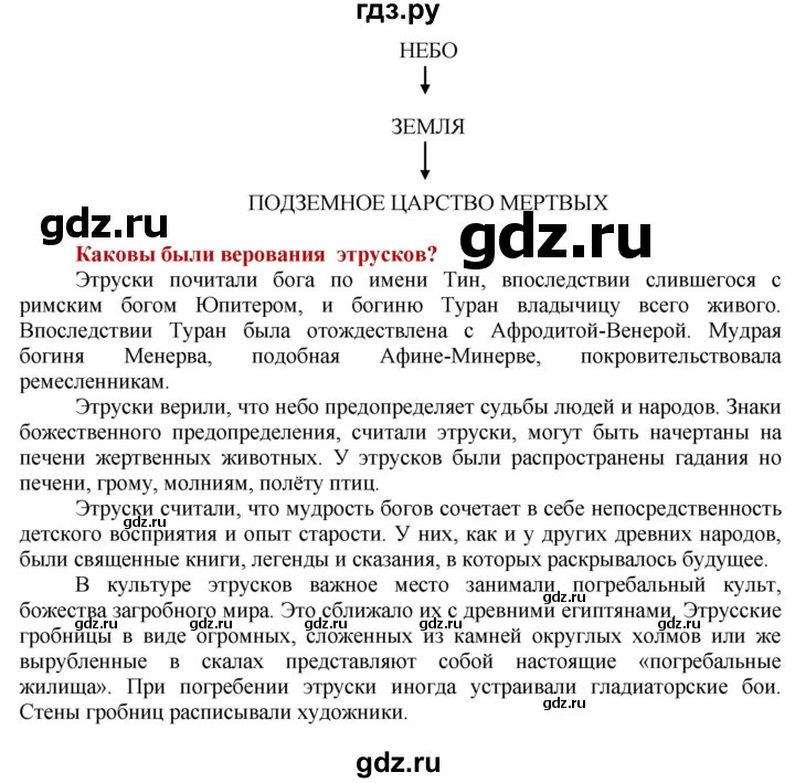 ГДЗ по истории 5 класс Уколова   страница - 121, Решебник №1 2019