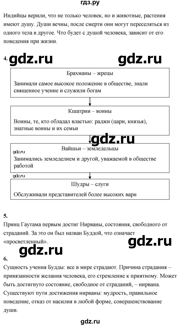 ГДЗ по истории 5 класс Уколова   страница - 61, Решебник №1 2019