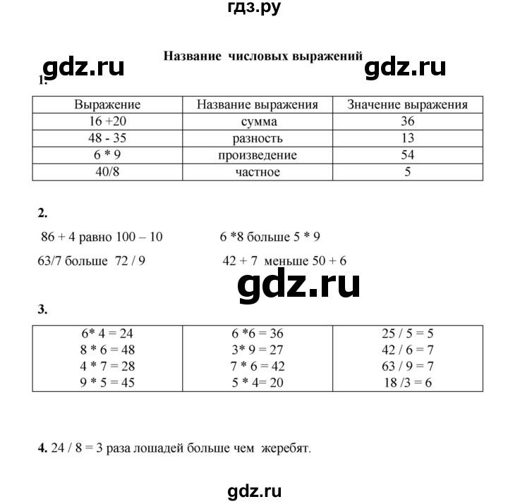 ГДЗ по математике 2 класс Рудницкая рабочая тетрадь  часть 2 (страница) - 48, Решебник к учебнику 2023