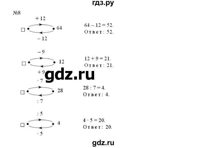 ГДЗ по математике 2 класс Рудницкая рабочая тетрадь  часть 2 (страница) - 52, Решебник №1 к учебнику 2014