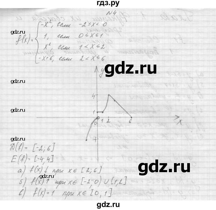 ГДЗ по алгебре 9 класс Макарычев  Углубленный уровень упражнение - 4, Решебник к учебнику 2015