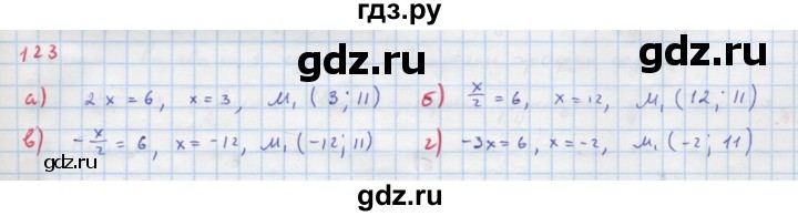 ГДЗ по алгебре 9 класс Макарычев  Углубленный уровень упражнение - 123, Решебник к учебнику 2018