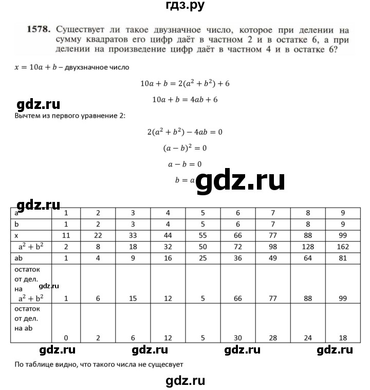 ГДЗ по алгебре 9 класс Макарычев  Углубленный уровень упражнение - 1578, Решебник к учебнику 2018