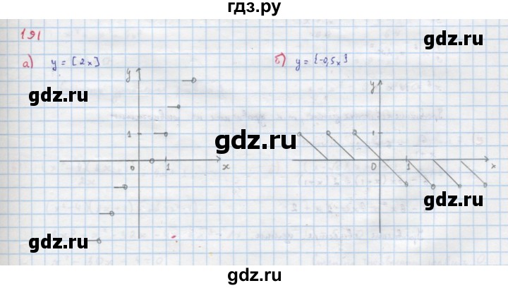 ГДЗ по алгебре 9 класс Макарычев  Углубленный уровень упражнение - 191, Решебник к учебнику 2022